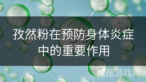 孜然粉在预防身体炎症中的重要作用