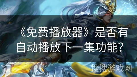 《免费播放器》是否有自动播放下一集功能？