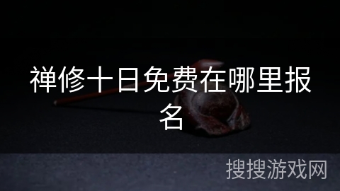 禅修十日免费在哪里报名