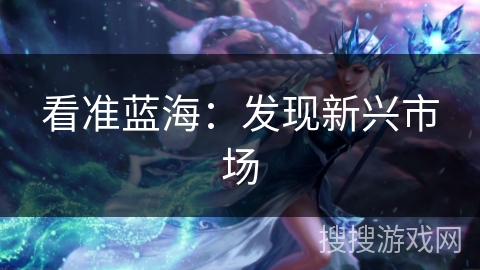 看准蓝海：发现新兴市场