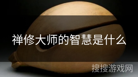 禅修大师的智慧是什么 禅修大师的智慧是什么