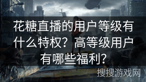 花糖直播的用户等级有什么特权？高等级用户有哪些福利？