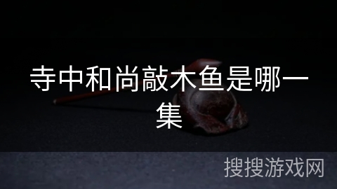 寺中和尚敲木鱼是哪一集 寺中和尚敲木鱼是哪一集