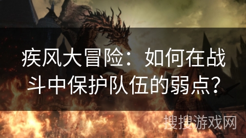 疾风大冒险：如何在战斗中保护队伍的弱点？