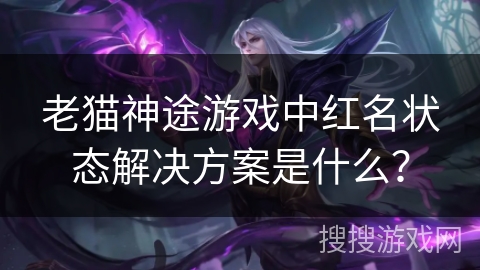老猫神途游戏中红名状态解决方案是什么？