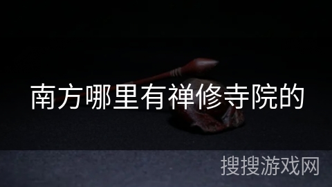 南方哪里有禅修寺院的