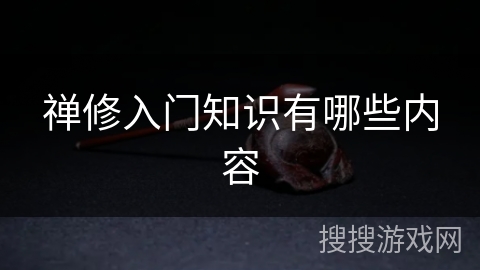 禅修入门知识有哪些内容