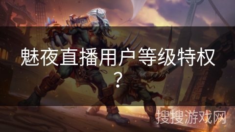 魅夜直播用户等级特权？
