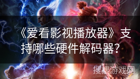 《爱看影视播放器》支持哪些硬件解码器? 《爱看影视播放器》支持哪些硬件解码器?