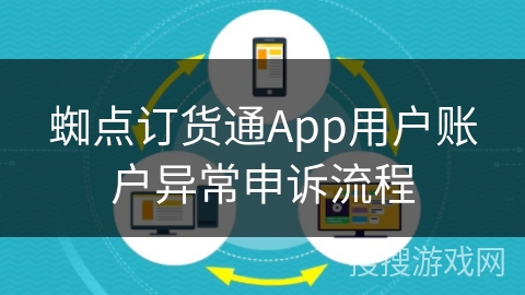 蜘点订货通App用户账户异常申诉流程