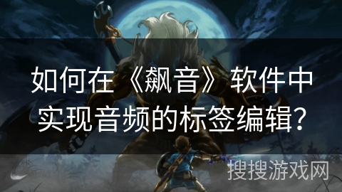 如何在《飙音》软件中实现音频的标签编辑？