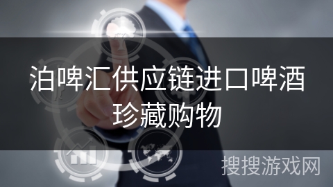 泊啤汇供应链进口啤酒珍藏购物