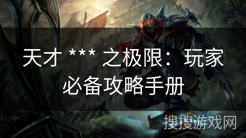 天才 *** 之极限：玩家必备攻略手册