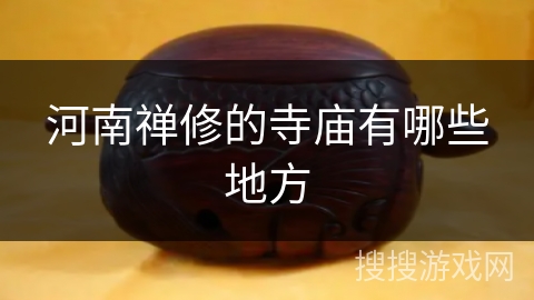 河南禅修的寺庙有哪些地方