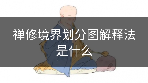 禅修境界划分图解释法是什么