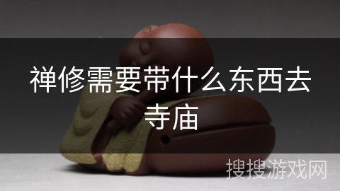 禅修需要带什么东西去寺庙