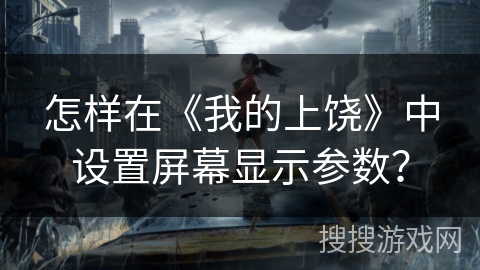 怎样在《我的上饶》中设置屏幕显示参数？