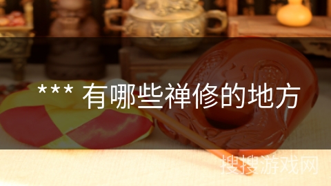  *** 有哪些禅修的地方