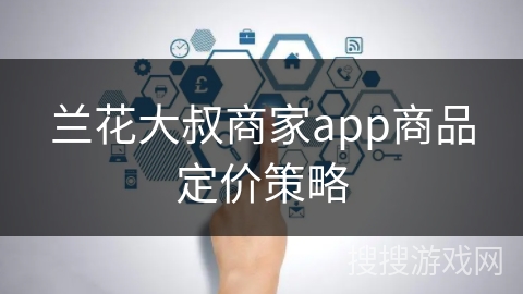兰花大叔商家app商品定价策略