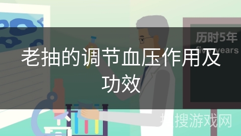 老抽的调节血压作用及功效