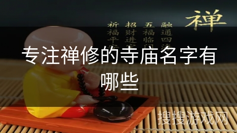 专注禅修的寺庙名字有哪些