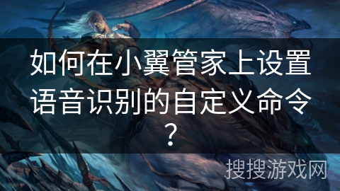 如何在小翼管家上设置语音识别的自定义命令？