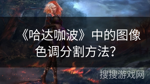 《哈达咖波》中的图像色调分割方法? 《哈达咖波》中的图像色调分割方法?