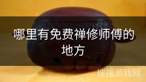 哪里有免费禅修师傅的地方
