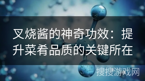 叉烧酱的神奇功效：提升菜肴品质的关键所在