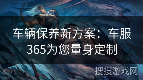 车辆保养新方案：车服365为您量身定制