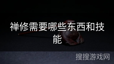 禅修需要哪些东西和技能