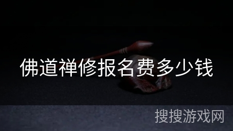 佛道禅修报名费多少钱