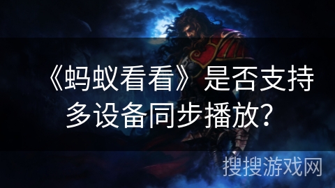 《蚂蚁看看》是否支持多设备同步播放？