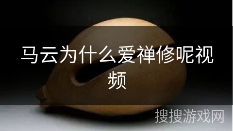 马云为什么爱禅修呢视频 马云为什么爱禅修呢视频