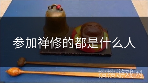 参加禅修的都是什么人