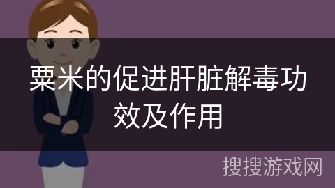 粟米的促进肝脏解毒功效及作用