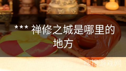  *** 禅修之城是哪里的地方