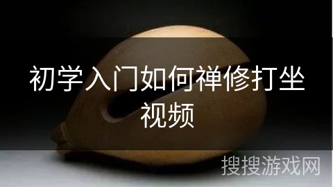 初学入门如何禅修打坐视频