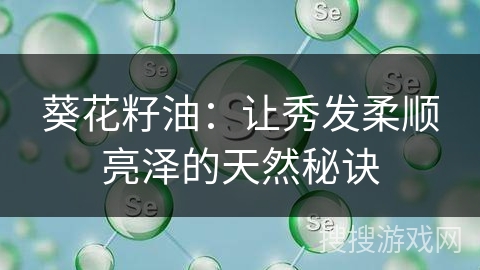 葵花籽油：让秀发柔顺亮泽的天然秘诀