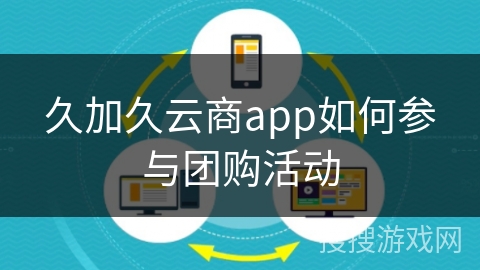 久加久云商app如何参与团购活动