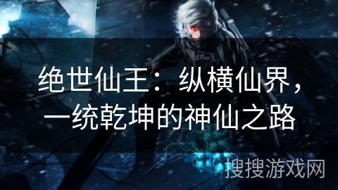 绝世仙王：纵横仙界，一统乾坤的神仙之路