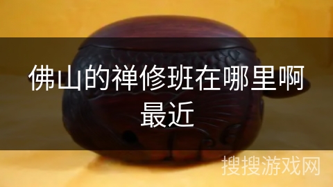 佛山的禅修班在哪里啊最近