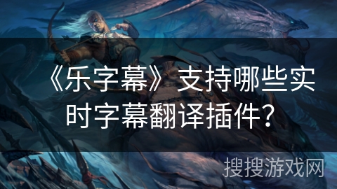 《乐字幕》支持哪些实时字幕翻译插件？