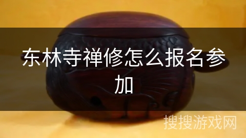 东林寺禅修怎么报名参加 东林寺禅修怎么报名参加