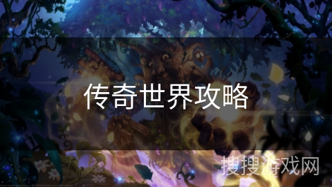 传奇世界攻略