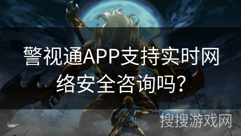 警视通APP支持实时网络安全咨询吗？