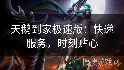 天鹅到家极速版：快递服务，时刻贴心