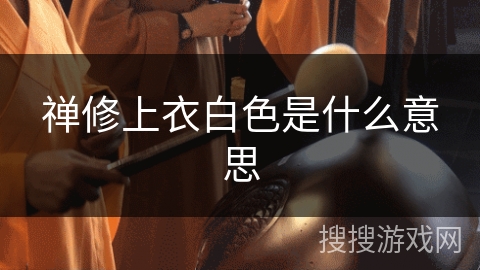 禅修上衣白色是什么意思