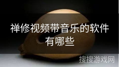 禅修视频带音乐的软件有哪些