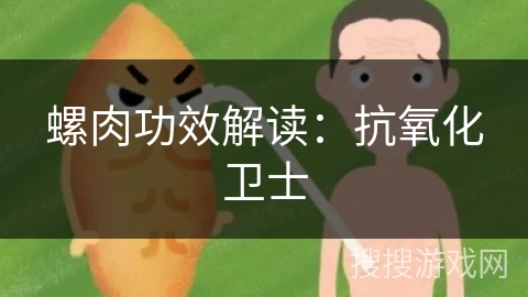 螺肉功效解读：抗氧化卫士